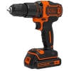 Дрель-шуруповерт ударная Black & Decker BDCHD18KB-XK аккум. патрон:быстрозажимной