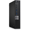 ПК Dell Optiplex 5050 Micro i3 7100T (3.4)/4Gb/SSD128Gb/HDG630/Linux/GbitEth/клавиатура/мышь/черный (5050-8208)