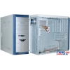 Miditower MICROLAB M4310 SILVER-BLUE ATX  350W  (20+4пин)