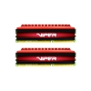 Память PATRIOT Viper 4 Gaming DDR4 Общий объём памяти 16Гб Module capacity 8Гб Количество 2 3000 МГц Множитель частоты шины 16 1.35 В черный / красный PV416G300C6K