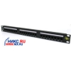 Patch Panel 19" UTP 24 port кат 5e  Exalan+ <EX03-824> малая глубина, разъем IDC-KRONE