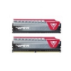 Память DDR4 16Gb 2x8GB (pc-19200) 2400MHz Patriot Viper4 Elite CL15 Red PVE416G240C5KRD