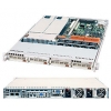 SuperMicro 1U 6014P-82RB Black(Socket604,iE7520,SVGA,DVD,FDD,Ultra320SCSI,4xHotSwapSCSI,LAN 2x1000,8DDRII,560W HS)