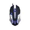 Мышь Oklick  855G Cyber CYBER черный/серебристый оптическая (2400dpi) USB игровая (5but) (368635)