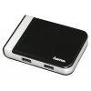 Разветвитель USB 3.1 Hama Kombi 2порт. черный (00054546)