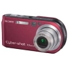 SONY Cyber-shot DSC-P200 <Red> (7.2Mpx, 38-114mm, 3x, F2.8-5.2, JPG, (8-32)Mb MS, 2.0", USB 2.0,AV,Li-Ion)