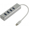 5bites <HB34C-309SL> 4-port USB3.0  Hub, подкл. USB-C