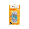 USB кабель USB08-03LT USB2.0 голубой, LED, AM-MicroBM, 1м (87555)