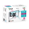Кронштейн VLK TRENTO-6 черный 20"-43" наклонно-поворотный от стены 90-377мм VESA 200х200мм до 25кг (51006)