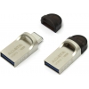 ADATA UC370 <AUC370-16G-RGD> USB3.1/USB-C OTG Flash  Drive 16Gb