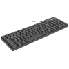 Клавиатура проводная Ritmix RKB-100 Black, Кл: 102; Длина кабеля: 130 см;  Цвет: черный, USB