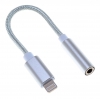 Переходник Buro Braided BHP RET ADA_LGHT-JCK_BR Lightning (m) mini-Jack 3.5 (m) черный
