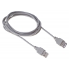 Кабель Buro USB A(m) USB A(f) 3м (BHP RET USB_AF30) серый (блистер)