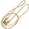 Кабель Buro Braided BHP RET MICUSB-BR USB A(m) micro USB B (m) 1м золотистый