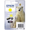 Картридж струйный Epson T2634 C13T26344012 желтый (9.7мл) для Epson XP-600/700/800