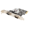 Контроллер ORIENT XWT-PE2SV1, PCI-E to COM 2-port (ASIX AX99100 New!) oem (30490)