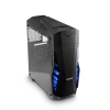 Корпус 3Cott PALADIN II , ATX, без БП, игровой, окно, 1х USB3.0 + 2х USB2.0, 1х 12см LED вент-р, ДхШхВ: 440*200*460мм (8802017070036)