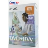 DVD+RW Disc TDK   4.7Gb  4x, Video Box