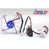 Sharkoon Strobe Fan Red (SMART, LED Light, 80x80x25mm, 27.4дБ, 2500 об/мин)
