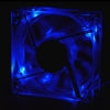 Sharkoon Strobe Fan Blue (SMART, LED Light, 80x80x25mm, 27.4дБ, 2500 об/мин)