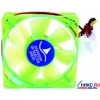 Sharkoon UV Green Reactive Fan (Green Fan, 80x80x25mm, 24дБ, 2000 об/мин)
