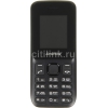 Мобильный телефон Digma Linx A101 2G черный моноблок 2Sim 1.8" 128x160 BT GSM900/1800 FM microSD max32Gb (LT1034PM)