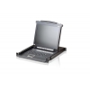 Коммутатор KVM/LCD PS2 VGA 17" 1PT CL1000M-ATA-RG ATEN LCD Консоль ATEN {CL1000M-ATA-RG} для KVM-переключателей, 19", SVGA+KBD+Mouse PS/2, с KVM-шнуром USB 1.8м., LCD экран 17", лат./рус. клав., (макс. разреш.1280x1024 7Hz;DDC2B), крепление Single Rail