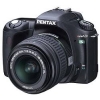 Pentax *ist DS 18-55 KIT (6.1Mpx, 27-82mm, 3x, F3.5-5.6, JPG/RAW, 0Mb SD, 2.0", USB2.0, TV, 4xAA)