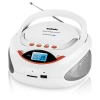 Аудиомагнитола BBK BS09BT белый/оранжевый 3Вт/MP3/FM(dig)/USB/BT ((BS) BS09BT БЕЛЫЙ/ОРАНЖЕВЫЙ C)