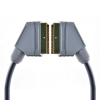 Кабель SCART вилка - SCART вилка, GOLD, 21 pin, 1.8 м., Belsis BGL1150