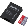 SanDisk Ultra <SDSQUAR-016G-GN6TA> microSDHC Memory Card 16Gb UHS-I U1 Class10 + microSD-->  SD Adapter