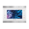 Монитор LCD 7" IP DOORPHONE SL-07M SILVER White SLINEX Slinex SL-07M – видеодомофон, принадлежащий к дизайнерской линейке SL-07: версия выполнена из гладкого шлифованного алюминия с применением глянцевого стекла. (SL-07M SILVER/WHITE)