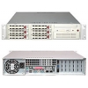 SuperMicro 2U 6024H-TB Black (Socket604,iE7520,SVGA,CD,FDD,SATA,LAN 2x1000,8DDR,550W)
