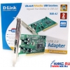 Controller D-Link <DUB-A2> 2-port USB2.0 PCI Adapter (RTL) 2 port-ext