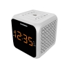 Часы с радиоприемником TELEFUNKEN TF-1571(белый с янтарным)