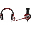 Наушники с микрофоном Dialog Gan-Kata HGK-37L <Red> (с регулятором громкости,  шнур 2.2м)