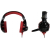 Наушники с микрофоном Dialog Gan-Kata HGK-34L 7.1 <Red> (шнур 2.2м, USB, с  регулятором громкости)