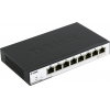 D-Link <DGS-1100-08PD /B1A> Управляемый  коммутатор  (8UTP  1000Mbps)