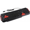 Клавиатура Dowell  KB-G211 Black <USB> 104КЛ +  10КЛ М/Мед