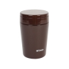 Термоконтейнер для первых или вторых блюд Tiger MCL-A038 Chocolate Brown, 0.38 л (цвет шоколадный, горловина 7 см, конусообразная форма) (MCL-A038 TC)