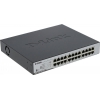 Коммутатор D-LINK DGS-1100-24P/ME/B2A Настраиваемый коммутатор 2 уровня с 24 портами 10/100/1000Base-T (12 портов с поддержкой PoE 802.3af/802.3at (30