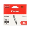 Картридж Canon CLI-481XL BK EMB для TS6140/TS8140/TS9140/TR8540. Чёрный. 2280 страниц. (2047C001)