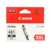 Картридж Canon CLI-481XXL BK EMB для TS6140/TS8140/TS9140/TR8540. Чёрный. 6360 страниц. (1993C001)