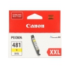 Картридж Canon CLI-481XXL Y EMB для TS6140/TS8140/TS9140/TR8540. Жёлтый. 824 страниц. (1992C001)