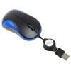 Мышь CBR CM 114  Blue оптика, офисн., 1200dpi, провод на скрутке, 75см, USB (CM 114 Blue)