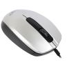 Мышь CBR CM 117 Silver оптика, офисн., 1200dpi, провод 1,15 м,  USB