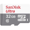 Флеш карта microSDHC 32Gb Class10 Sandisk SDSQUNS-032G-GN3MN Ultra 80