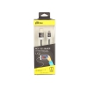 Кабель MicroUSB-USB Ritmix RCC-311 black для синхронизации/зарядки, 1.5м, ткан. опл., мет. коннекторы