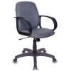Кресло Бюрократ CH-808-LOW/G низкая спинка серый 3C1