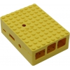 ACD <RA185> Корпус для Raspberry Pi 3 Yellow ABS Plastic  Building  Block  Case